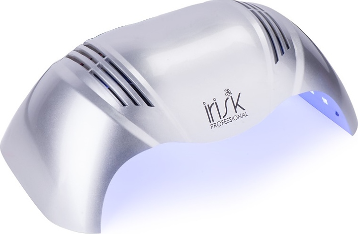 Лампа для маникюра IRISK Professional Duo, LED/UV, серебристая