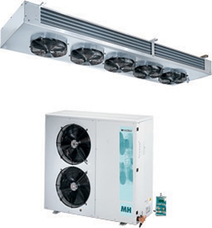 Холодильная сплит-система Rivacold THUH245Z1412DF высокотемпературная горизонтальная