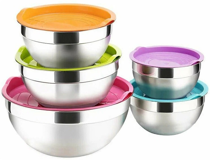 Миска для салатов MGSteel 77828 d 28 см h 13 см нерж.сталь