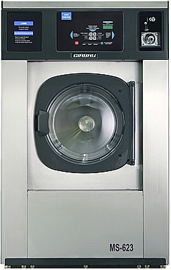 Низкоскоростная стиральная машина Girbau MS-623 (пар, Logi Pro)