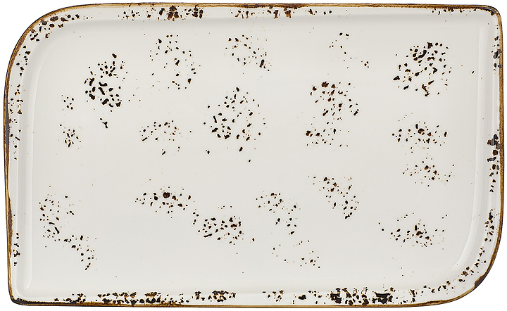 Блюдо прямоугольное By Bone Elegance HA-EL-AR-40-DT 35х21 см