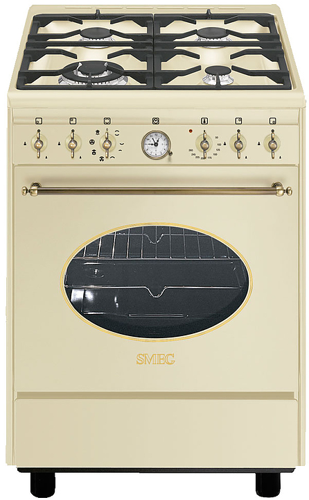 Газоэлектрическая плита SMEG CO61GMP
