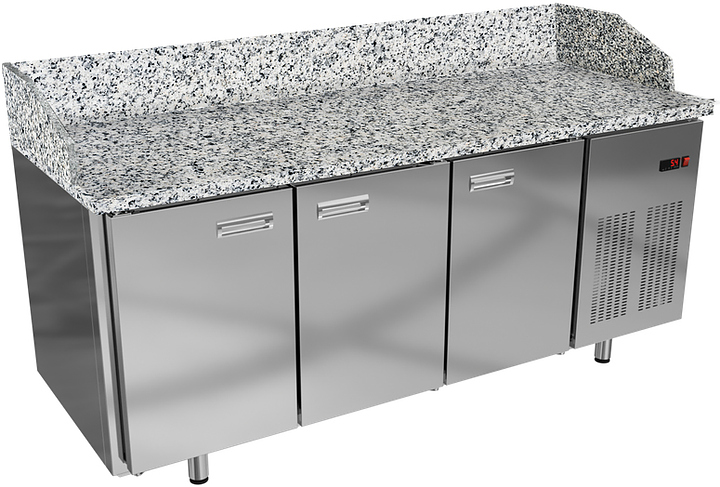 Стол холодильный для пиццы KRONER СХПг 3-180-70