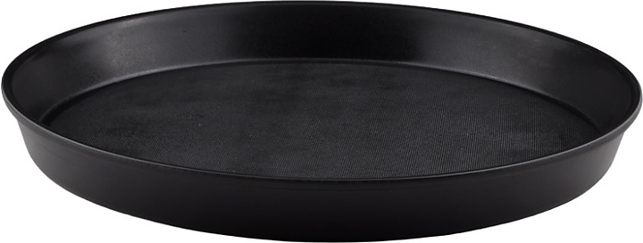 Поднос MGprof 70534 d=36 см h=2 см (полипропилен прорезиненный)