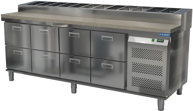 Стол холодильный для пиццы КАМИК СОП-К-082376