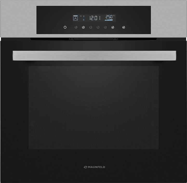 Духовой шкаф Maunfeld AEOD6063S черный / стекло / нерж. сталь