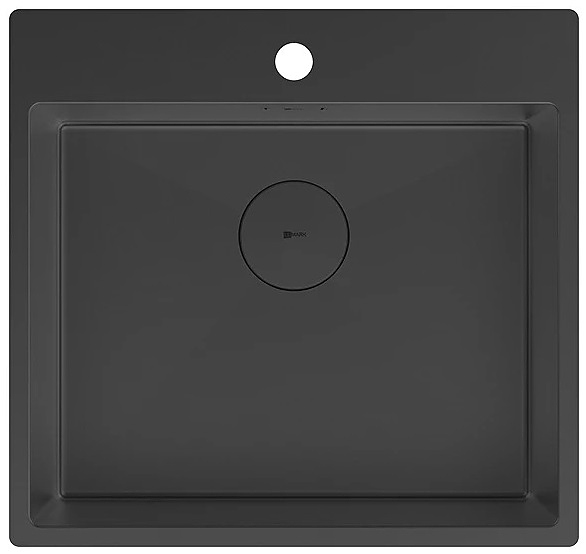 Мойка кухонная LEMARK JANGA 540 черный матовый