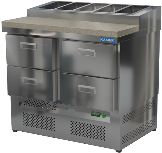 Стол холодильный для пиццы КАМИК СОПН-К-041073