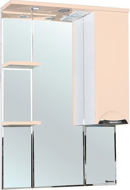 Зеркало Bellezza Альфа 75 R правое, бежевое