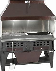 Гриль на углях комбинированный PEVA Combi BG 150