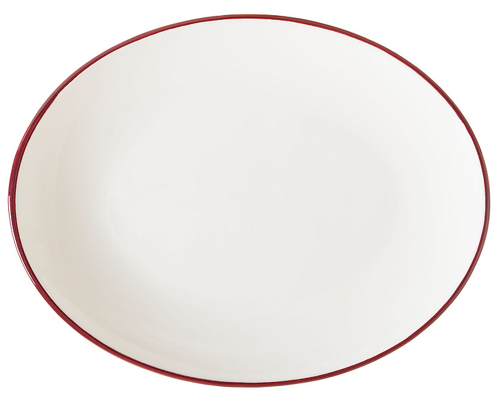 Блюдо для подачи Bonna Линеа Бургундия Мув 78058 250х190 мм