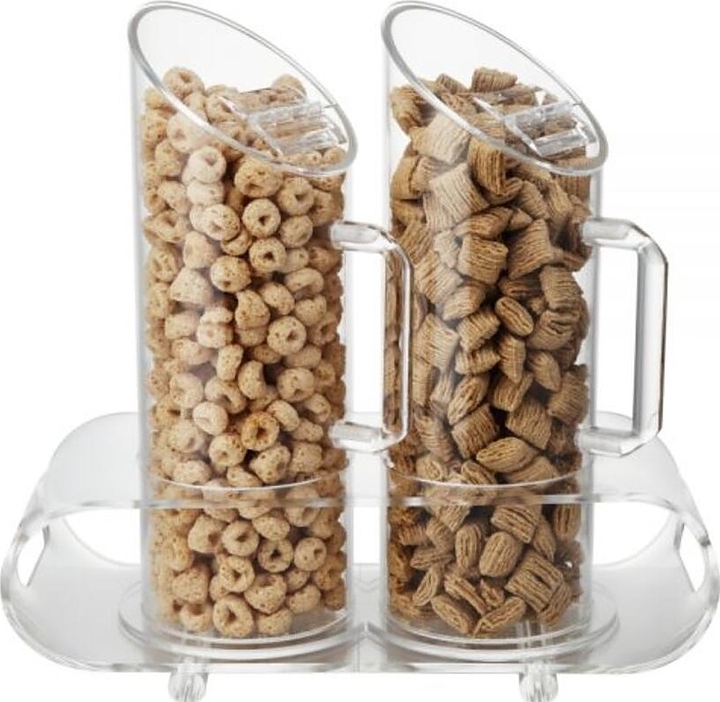 Диспенсер для сухих продуктов Sunnex CD800-2 2х1 л d=9 см h=25,5 см