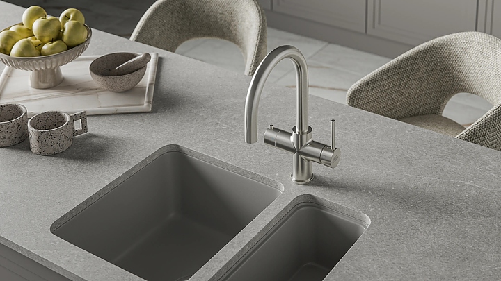 Система мгновенного кипячения воды 5 в 1 ArtisanTech Aquahot Montblanc (хром)