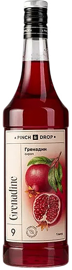Сироп Pinch&Drop 05030114 Гренадин 1 л (бутылка стекло)
