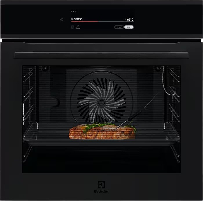 Духовой шкаф с пиролизом Electrolux EOE9P3ST черный / стекло