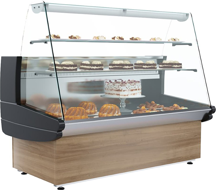 Витрина кондитерская Carboma K85 SM 1,2-1 (ВХСд-1,2 ЭКО (Паттерн))