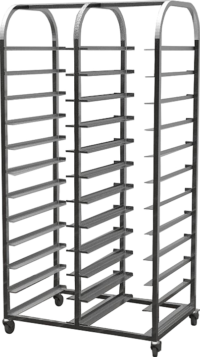 Тележка-шпилька для гастроемкостей Gastrolux Ш2-GN/24/S