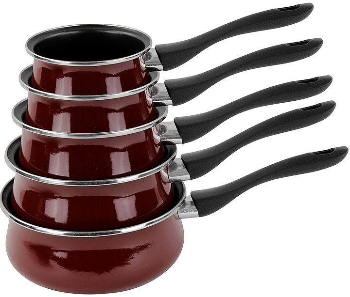 Набор ковшей Vitrinor Authentique Burgundy 5