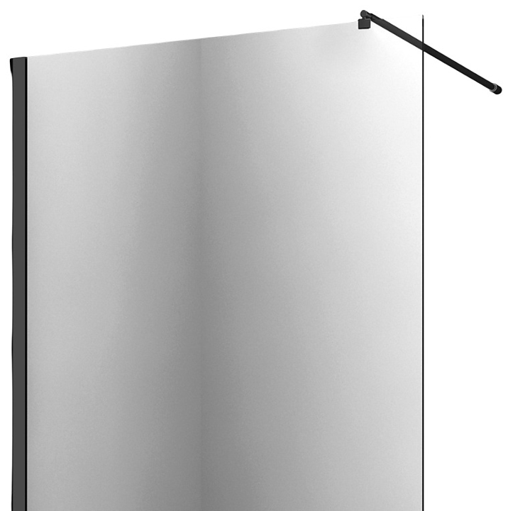 Душевое ограждение Wasserkraft Abens 20W46 1100х2000 мм черный