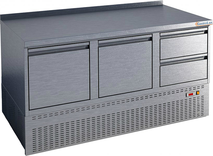 Стол холодильный Gastrolux СОН3-146/2Д2Я/S