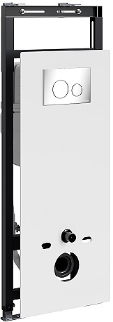 Система инсталляции для подвесного унитаза Wasserkraft Salm 27TLT.010.ME.WH.CH02