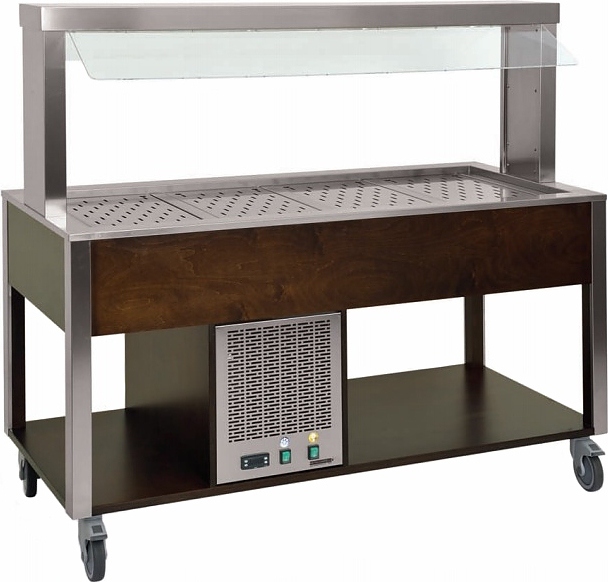 Стол шведский Metalcarrelli 6900.3-W