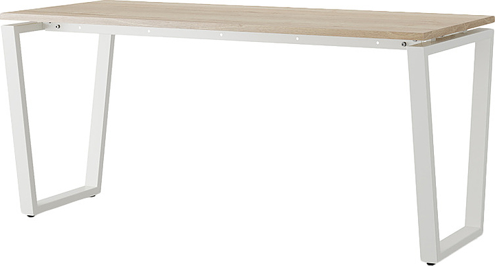 Стол офисный КОБОР OTR-120/70 white/natural