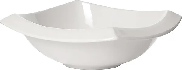 Салатник Kunstwerk A5695 3000 мл 32х32 см h=11 см (фарфор) белый