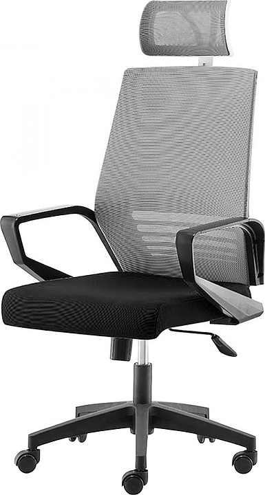 Кресло NORDEN Ergo grey+black