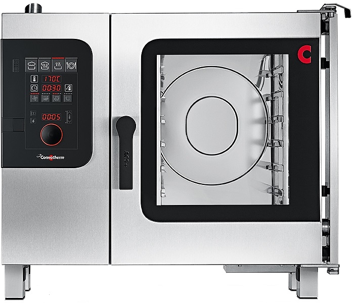 Пароконвектомат Convotherm 4 easyDial 6.10 ES DD+ConvoClean с утапливаемой дверью