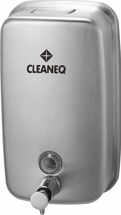 Дозатор жидкого мыла CLEANEQ KW-7261 1 л (нерж. сталь) хромированная сталь