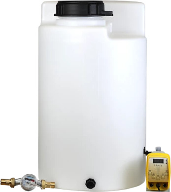 Комплекс дозирования SpaceAqua Dose 603-IMP, емкость 100 л, от счетчика Dn20