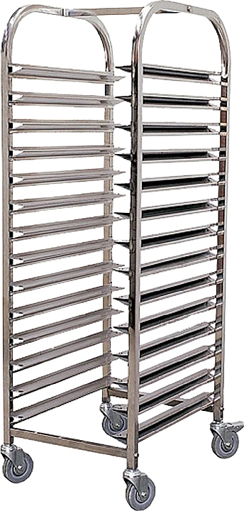 Тележка-шпилька вкатная Kocateq FR Rack 14 EN (40x60) для ротационной печи FR start 14 EN