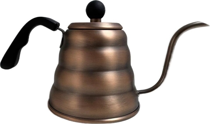 Чайник для пуровера P.L. Barbossa D002085-1200 Бариста 1000 мл (нерж. сталь) антик