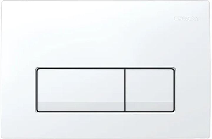 Кнопка смыва Geberit Delta50 115.119.11.1 глянцевый белый