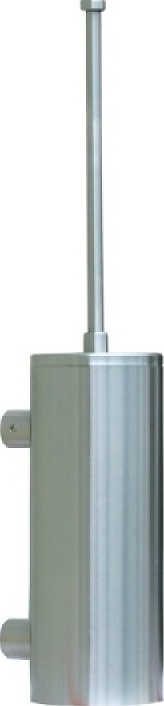 Ершик настенный Merida STAINLESS SZ17S с крышкой, матовый