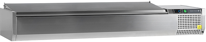 Витрина холодильная TEFCOLD VK33-180 S/S LID