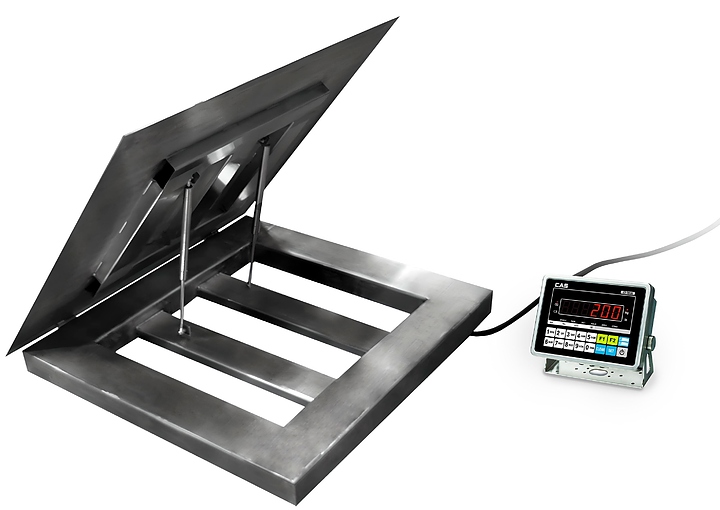 Весы платформенные Scale 3 СКЛ(Н) 1515 2 (3000 кг)  с индикатором CAS CI-200S