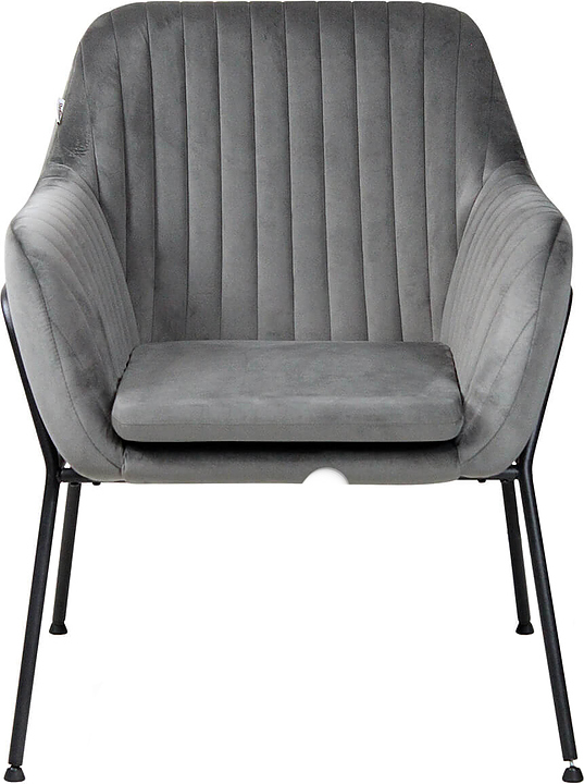 Стул барный Sheffilton SHT-AMS2-1 угольно-серый / черный муар