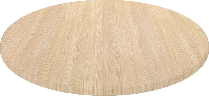 Столешница Sheffilton SHT-TT46 90 (верзалит) круглая белый дуб