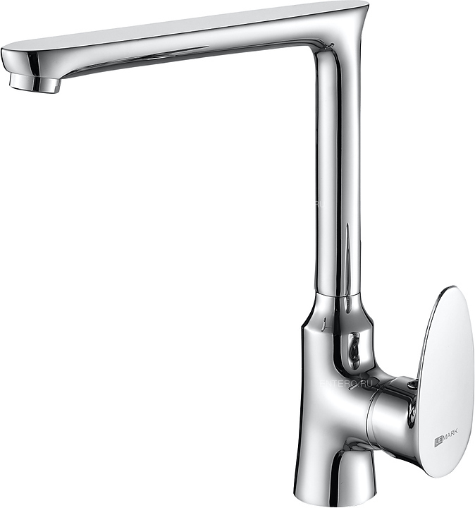 Смеситель для кухни LEMARK Nero LM0205C с высоким поворотным изливом, хром