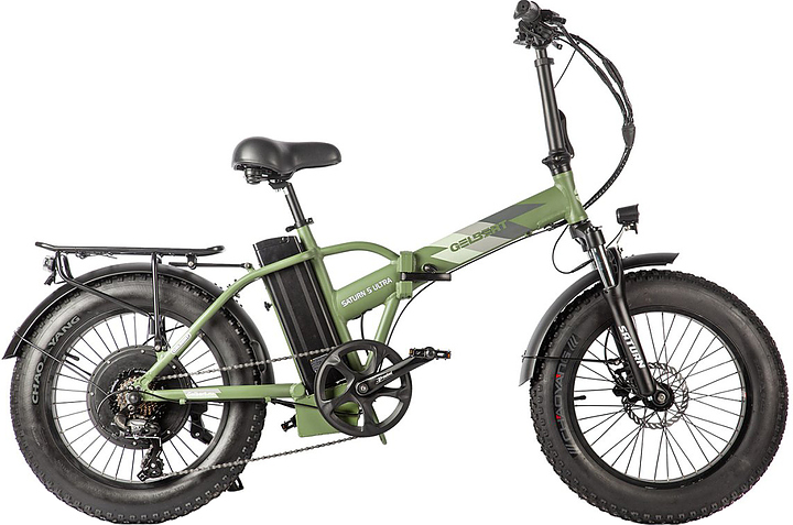 Электровелосипед GELBERT Saturn 5 ULTRA хаки