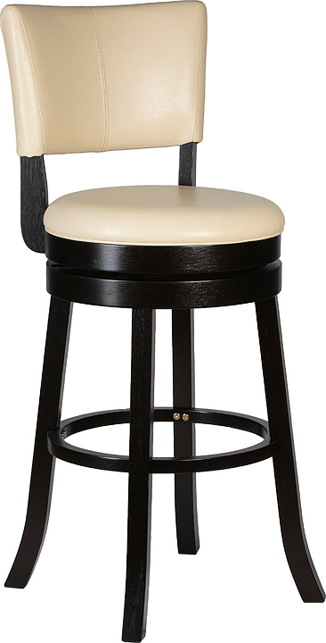 Стул полубарный DOBRIN 4090-LMU JOHN COUNTER (кремовый, капучино)