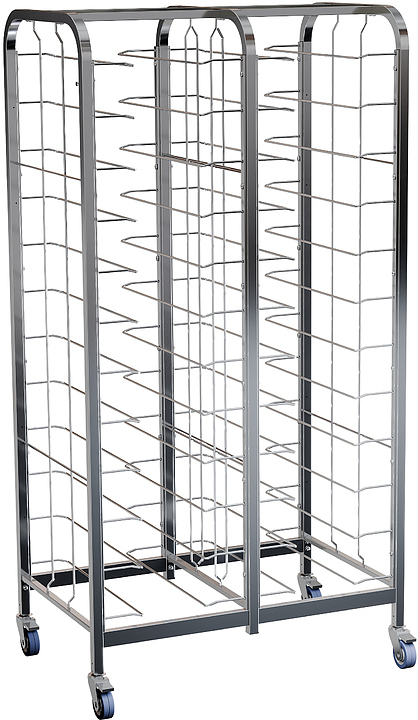 Тележка-шпилька для подносов Restoinox ТШРППР-12х2/360/540