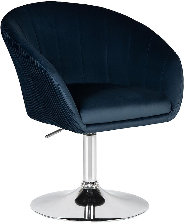 Кресло обеденное DOBRIN 8600-LM EDISON (синее)