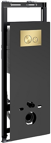 Система инсталляции для подвесного унитаза Wasserkraft Salm 27TLT.010.ME.BL.MG02