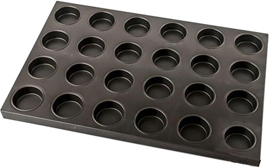 Лист для выпечки маффинов Gastromix 600х400х32 мм (алюминиевый сплав, антипригарный)