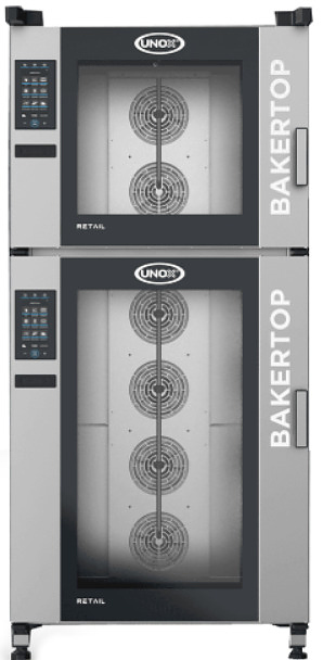 Пароконвектомат UNOX BakerTop Retail XETC-18EU-YPRMN