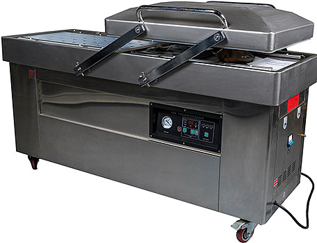 Машина вакуум-упаковочная Hualian DZQ-700/2SB с газонаполнением