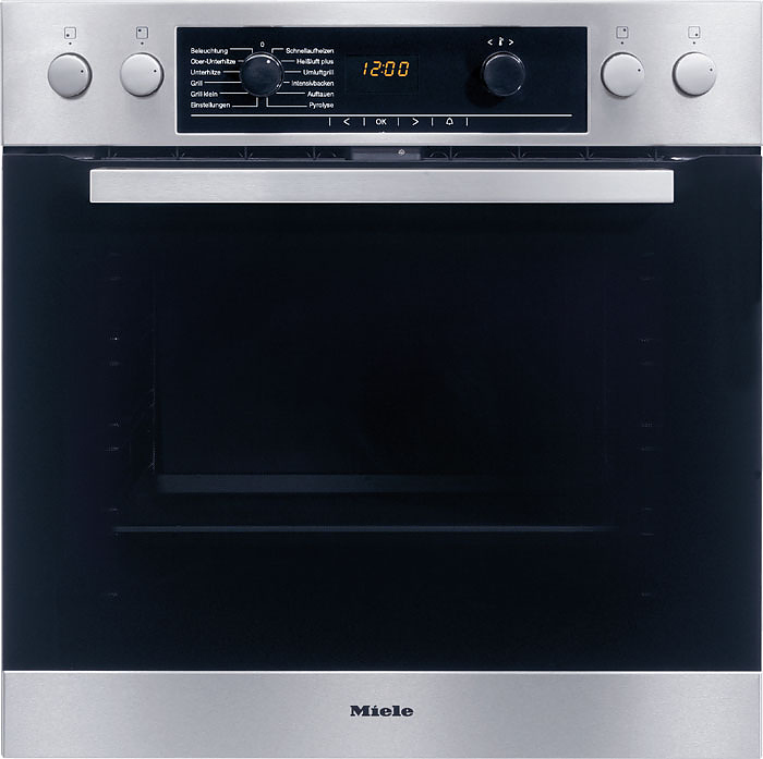 Зависимый электрический зависимый духовой шкаф Miele H 5240 EP сталь